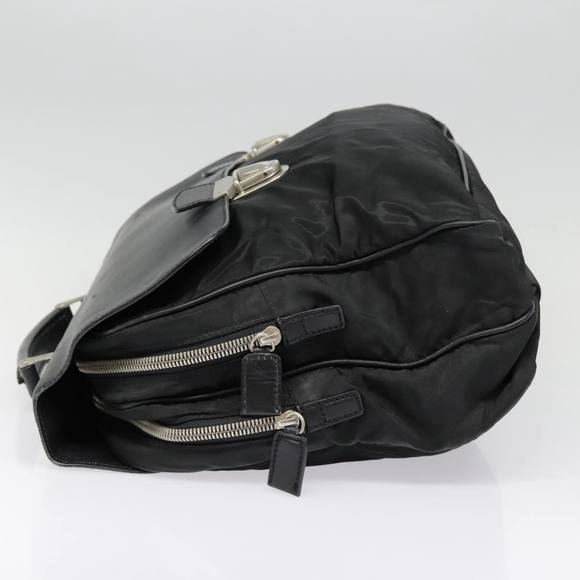 PRADA Hand Bag Nylon Black Auth bs18123 - Picture 3 of 16